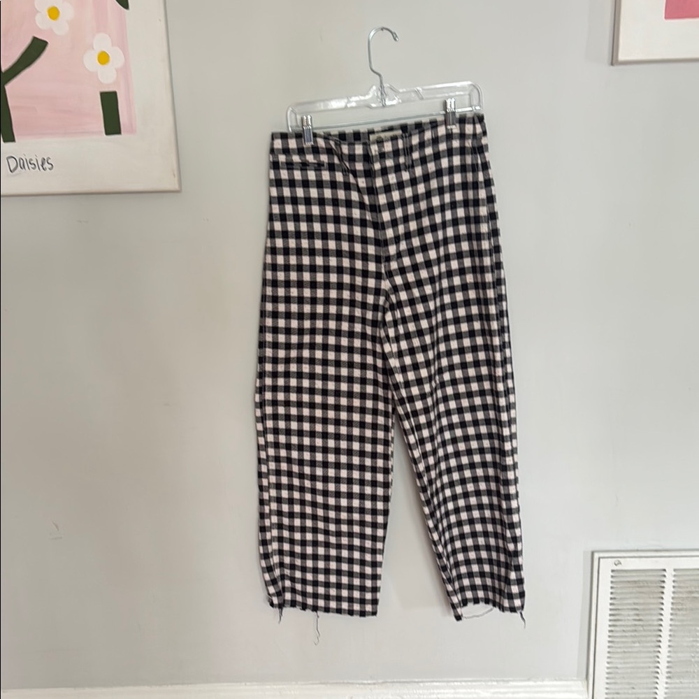 Black and White Checkered MADEWELL